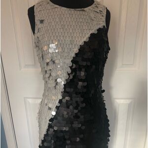 MARC New York Andrew Marc Paillettes Shift Party Dress 10